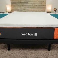Perfect condition top-of-the-line Nectar Copper Temperature control king size mattress