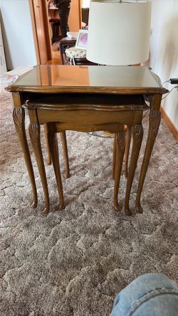 Vintage Stacking side tables