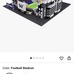 Washington Huskies BRXLZ Stadium LEGO Set