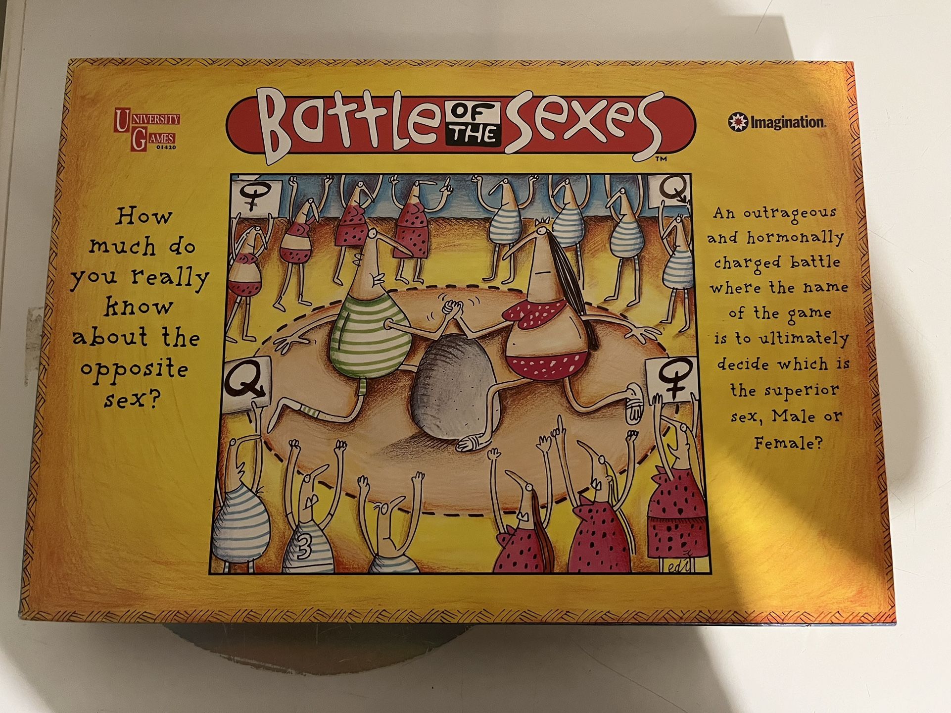 Battle Of The Sexes Board Game