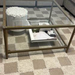 Glass Coffee Table 
