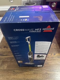 BISSELL CrossWave HF3 Cordless Hard Floor Cleaner, NEW