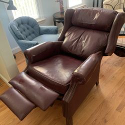 Leather Reclining Chair 