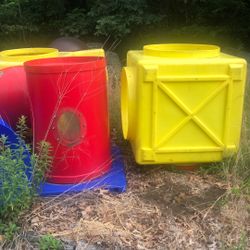 Large Play scape Slides