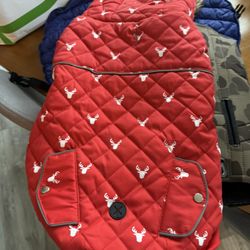 Two Winter Dog Coats