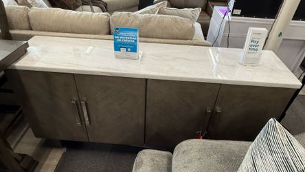 Real Marble Top Tv Stand