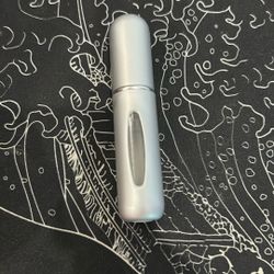 5ml metallic travel size cologne bottle