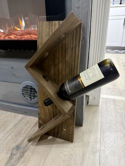 Wine Bottle Wall Display 