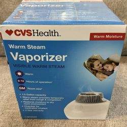 Brand New CVS Health Warm Steam Vaporizer 