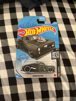 Hot Wheels - 2020 HW Hot Trucks 4/10 Erikenstein Rod 165/250 matte black