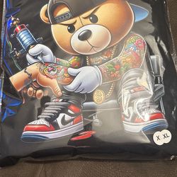 Tattoo Bear Crewneck Sweater