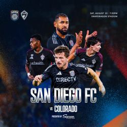 San Diego FC supporters section and parking pass