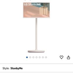 LG STAND ALONE TV