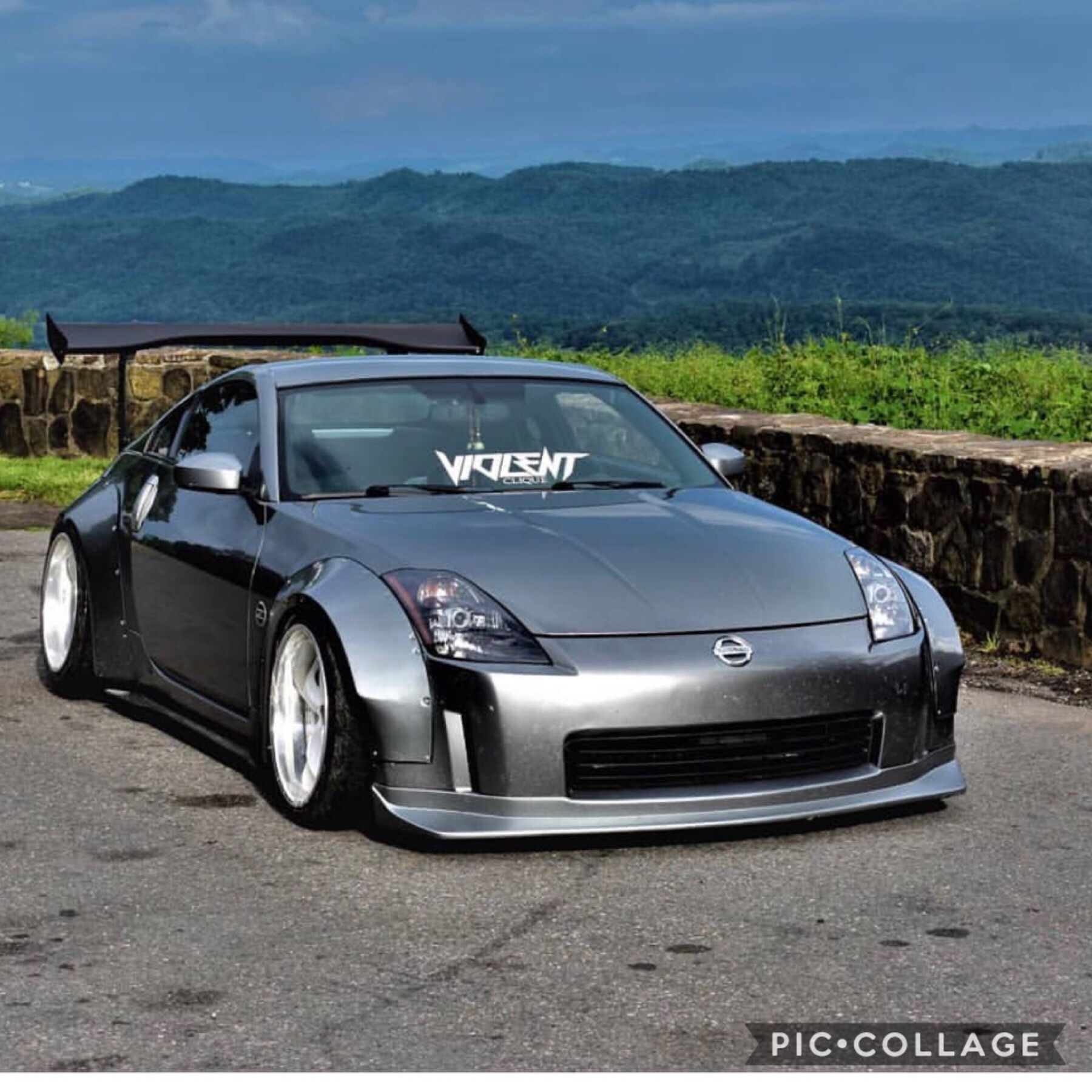350z fiberglass mafia v2 widebody fenders