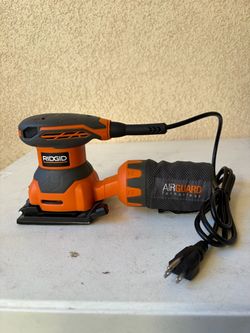 RIDGID 2.4 Amp Corded 1/4 Sheet Sander with AIRGUARD Technology