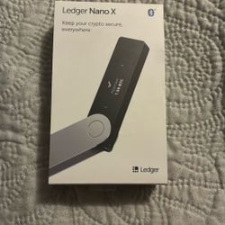 Ledger Nano X (manage All Your Cryptocurrency With One Device)