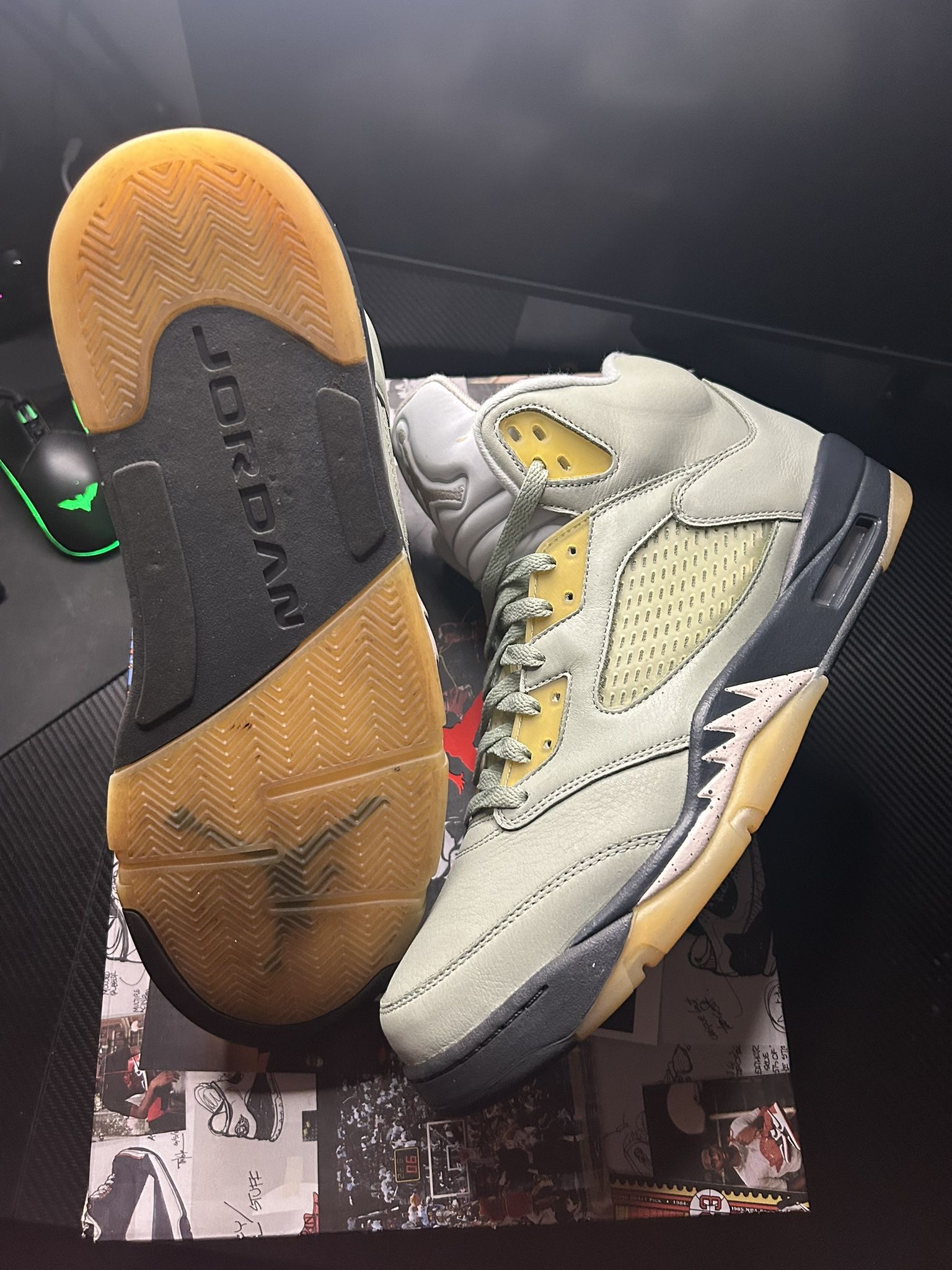 Jordan 5 Jade Horizon Size 13 Used