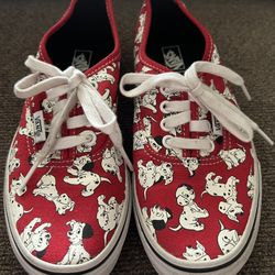 Kids 101 Dalmatians Vans Shoes Size 1.5