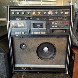 Vintage Retro JVC K-99 Stereo Cassette 8-Track Karaoke Machine