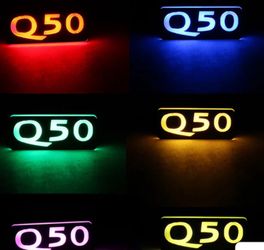 Q50 LED EMBLEM BADGE: MULTICOLOR FLOW (2014-2024)