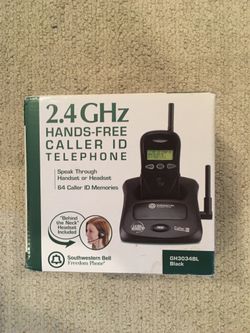Hands Free Cordless Phone with Caller ID