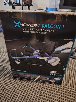 Hover board go-kart attachment