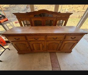 Dining room furniture/ China cabinet/ buffet table