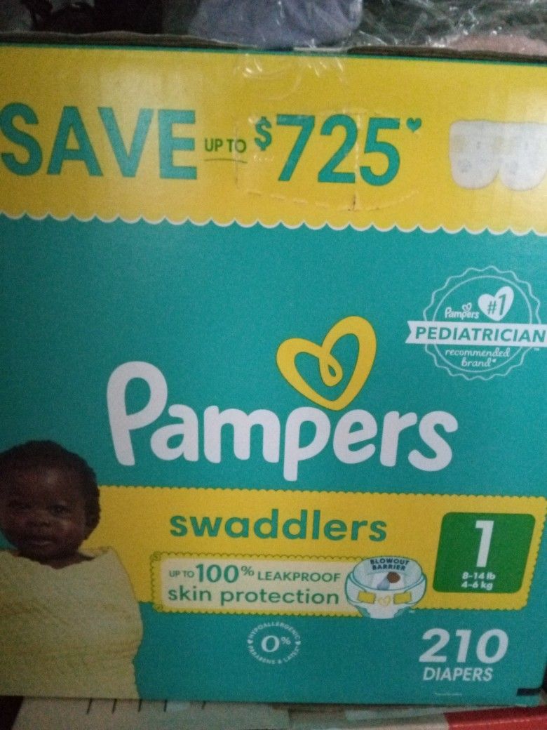 Size One And Nb Size Pampers