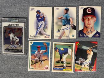 Baseball Card Autograph Lot (7 ct.)