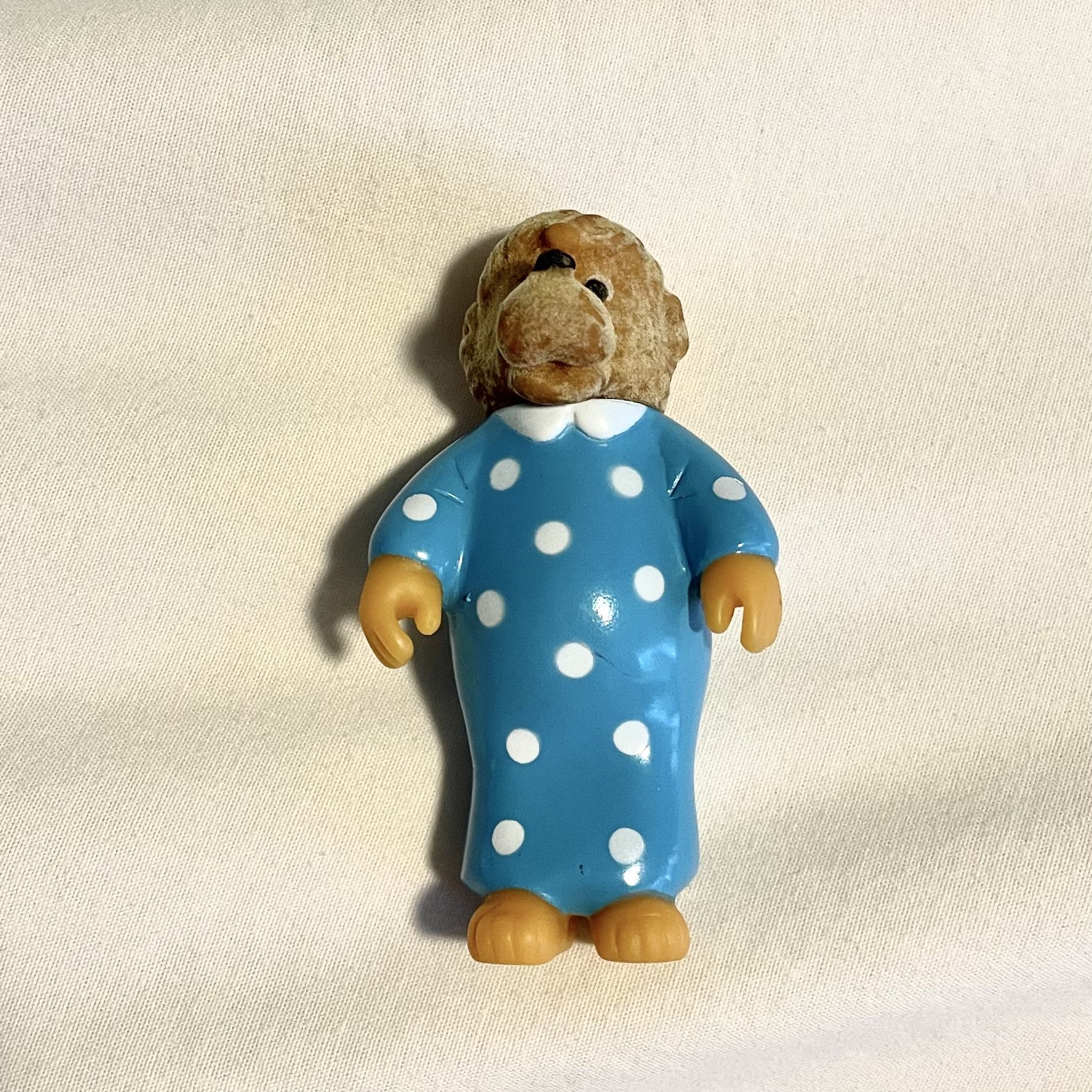 *VINTAGE* 1986 Mama Bear - Berenstain Bears - McDonalds Figurines -Flocked -S &J
