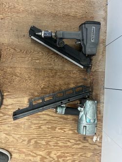 Hitachi NR83A5 & Paslode 5325-80S Framing Nailers