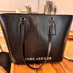Marc Jacobs Black Large Tote Bag