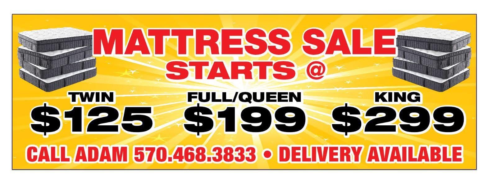 Same Say Delivery Mattress Sale