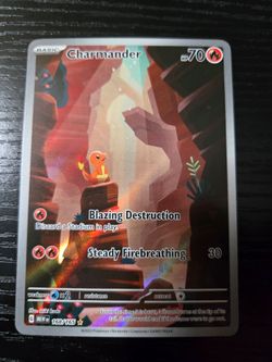 Charmander 168/165 Pokemon 151 Holo Illustration Rare