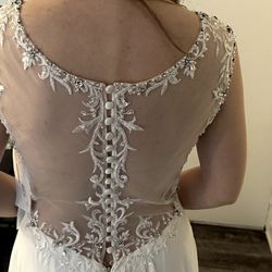 Ivory wedding Dress