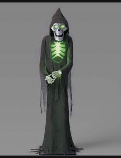 8 Ft Halloween Skeleton Reaper