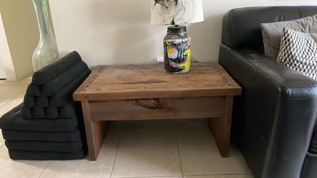 Rustic Solid Wood Coffee Table