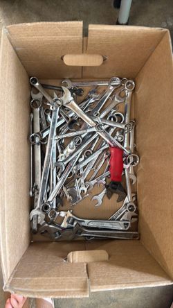 LOT Wrenches - Fixed End and Crescent - Various Manufacturers