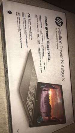 Brand new pavilion power notebook!