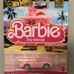Hotwheels Premium Pop Culture 1956 Corvette Barbie