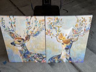19.5”x20.5” x 2 IKEA PRINTS
