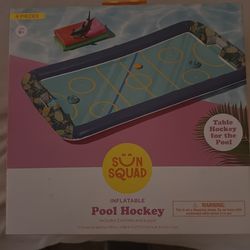 Inflatable Pool Hockey Floating Game