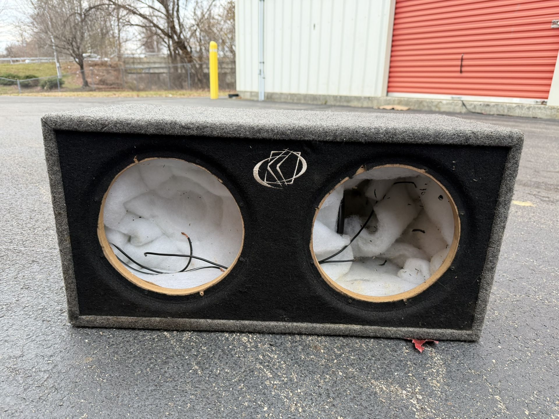 2 10"Subwoofer kicker made ported box 