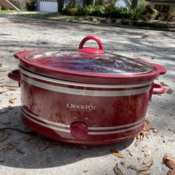 7 Quart Oval Crockpot with Stoneware and Bag
