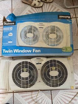 Holmes Dual Fan - Two Speed - Window Fan