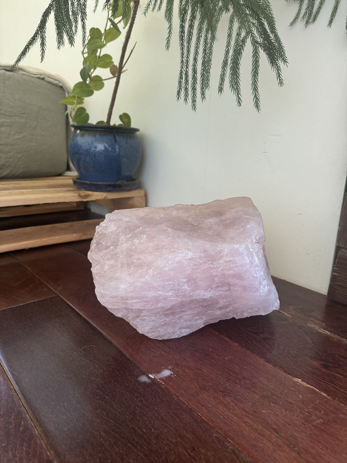 60 Pound Rose Quartz Whole Chunk 