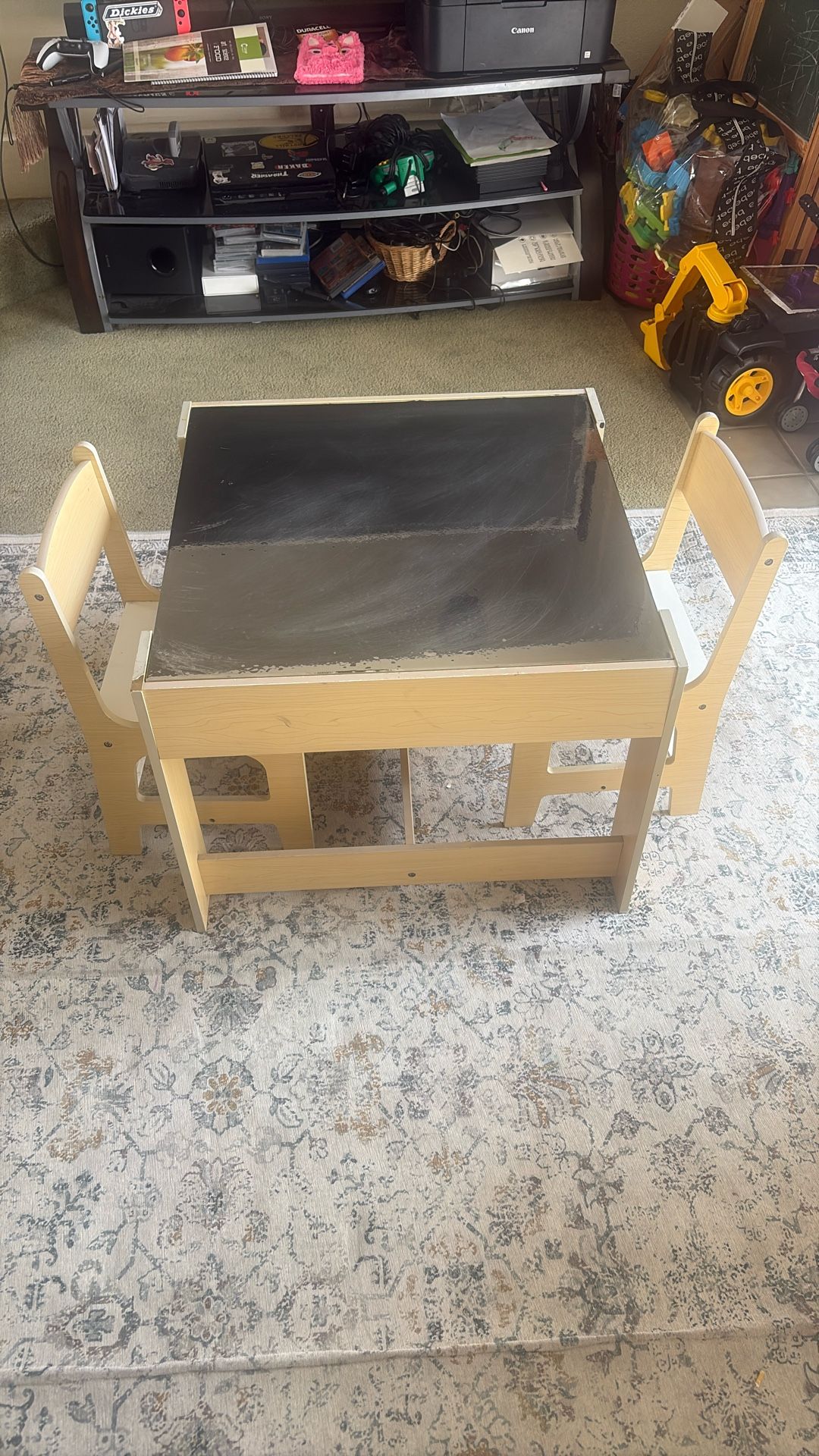 Table Two Chairs
