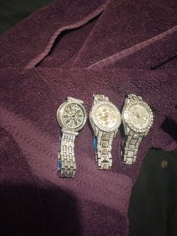 3 Diamond Studded Watches