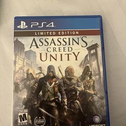 Assassins Creed Unity Ps4