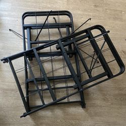 Steel Plateform Bedframe - 2 Twin Frames create A King